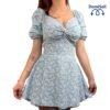 Vestido Flores intense PREMIUM