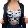 Corset Rosas Negras