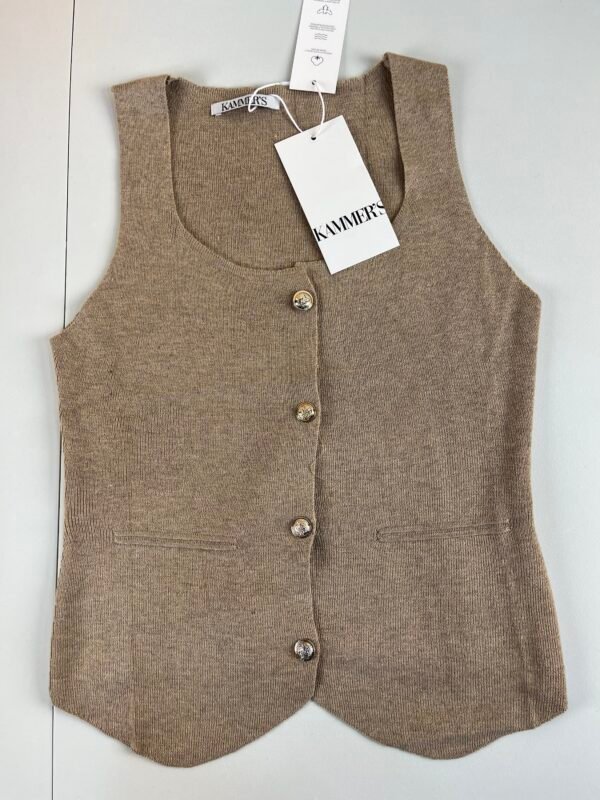 Blusa Elegancia Urbana - Canela