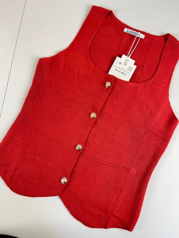 Blusa Elegancia Urbana - Roja