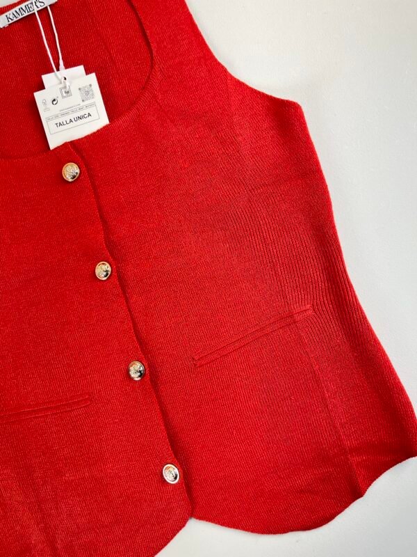 Blusa Elegancia Urbana - Roja