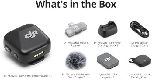 31uwH5ikWFL._AC_.jpg DJI Mic Mini (2 TX + 1 Mobile RX) Entrada tipo C - iPhone /Android